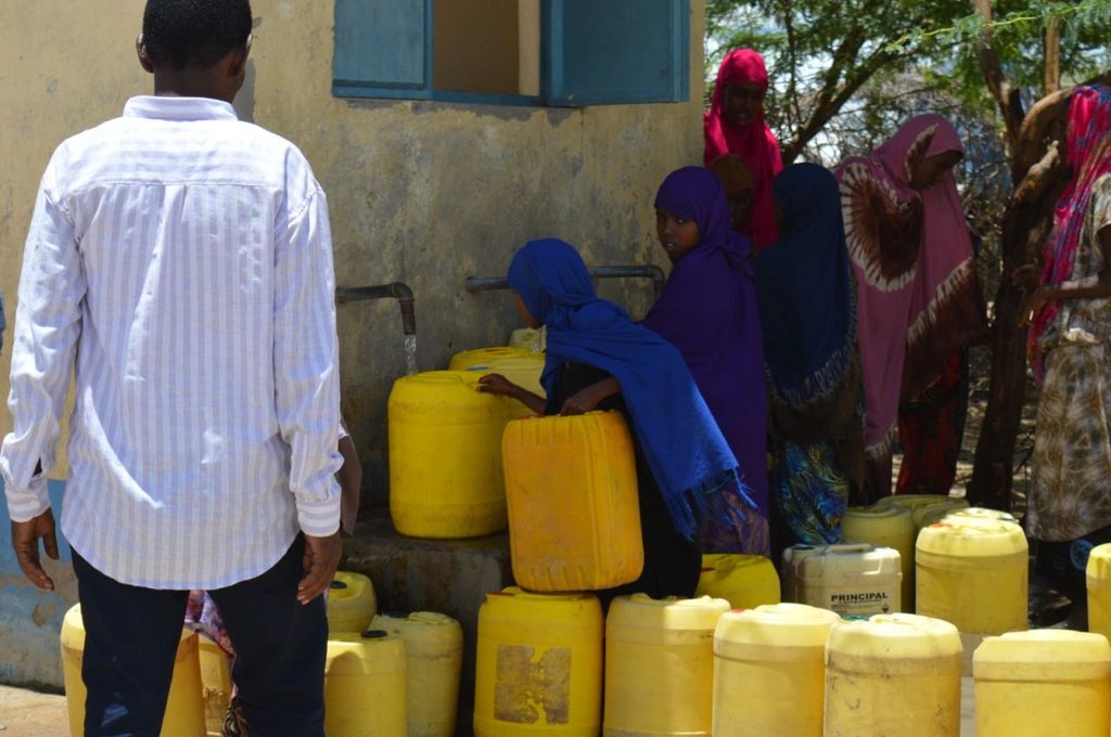 Solar-powered water points ease water shortages in Garissa 1791530891042