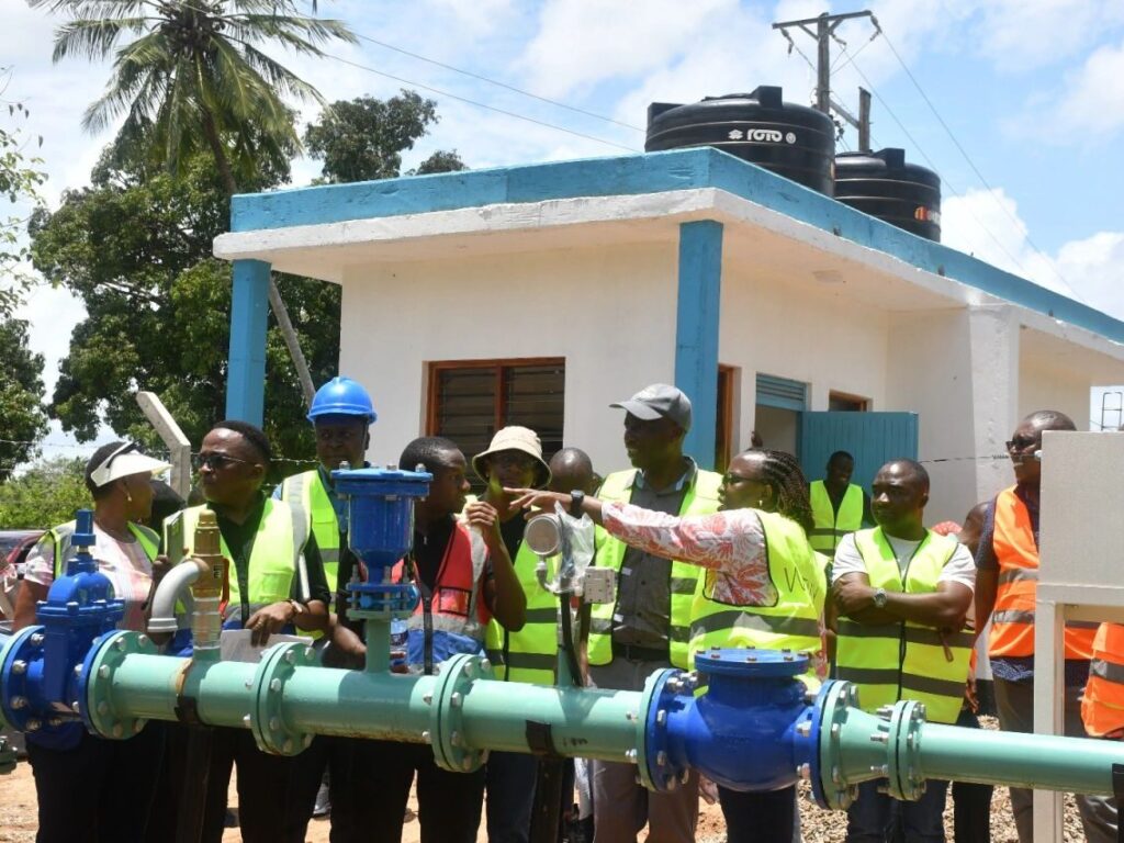 Ukunda water project races towards completion 1792560952879