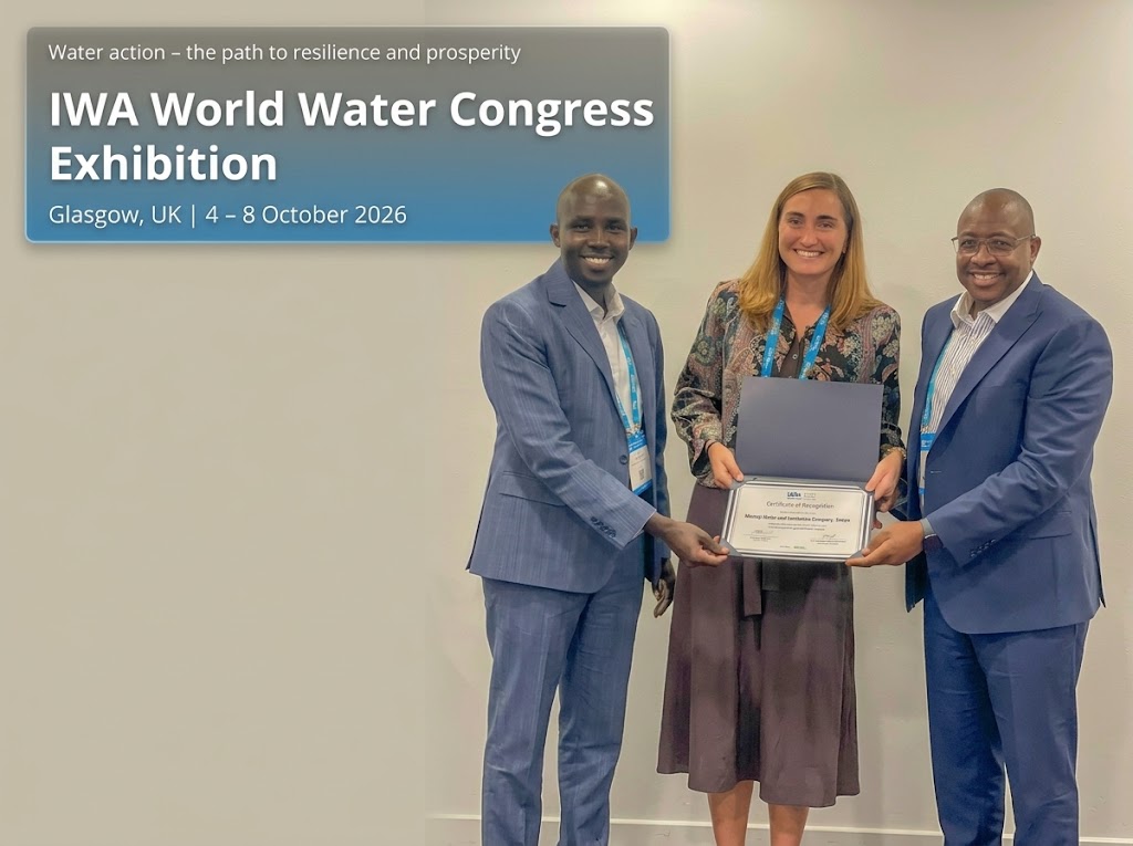 Kenyan water utilities earn global recognition for climate action image 2