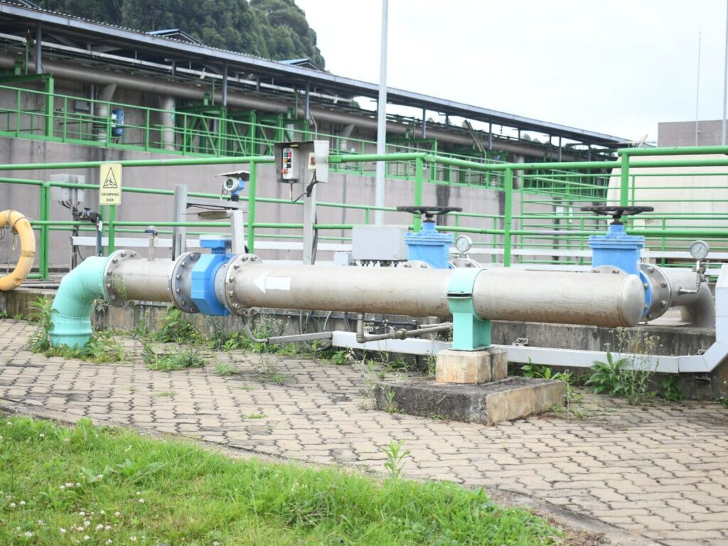 Water infrastructure project records 20% progress water pipe